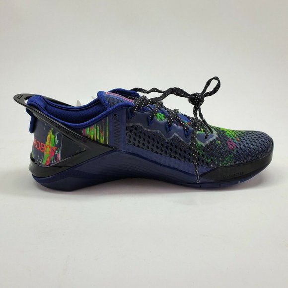 Nike Metcon 6 Flyease "I Am Not A Robot" Mens Blue Void Crimson DB3790-400 NEW - Picture 4 of 11